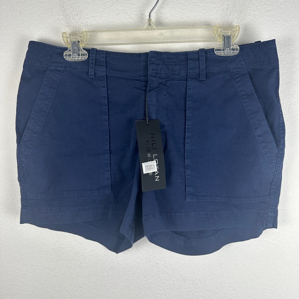 Nili Lotan Utility Short Marine Blue (Navy) Women’s 10 NWT